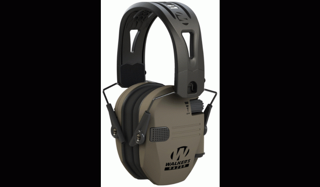 New from Walker: Razor Tacti-Grip Series Electronic Ear Protection