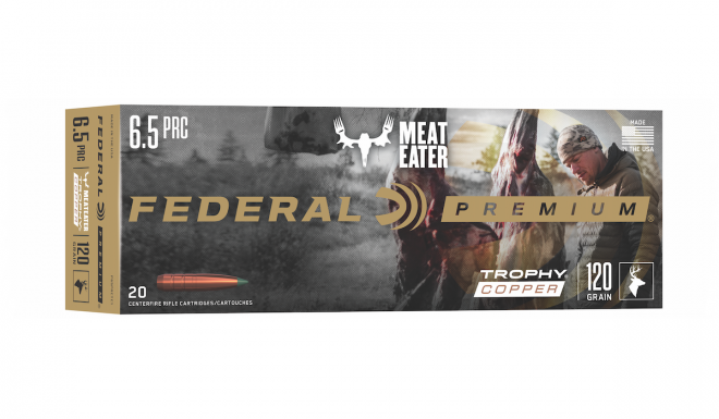 NEW From Federal Premium – MeatEater Trophy Copper 6.5 PRC