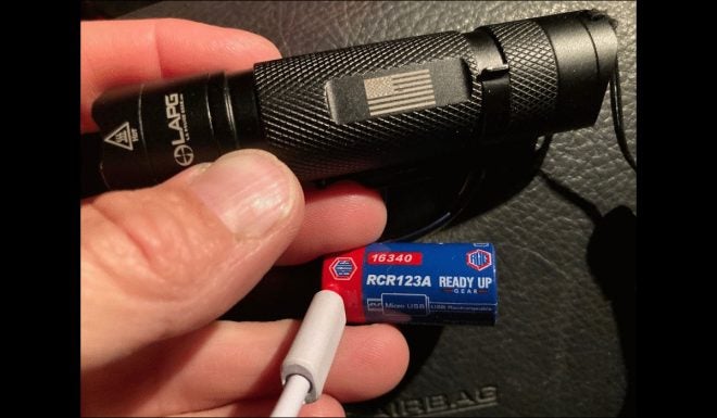 Ready Up Gear and Their Cool Rechargeable CR123A Batteries