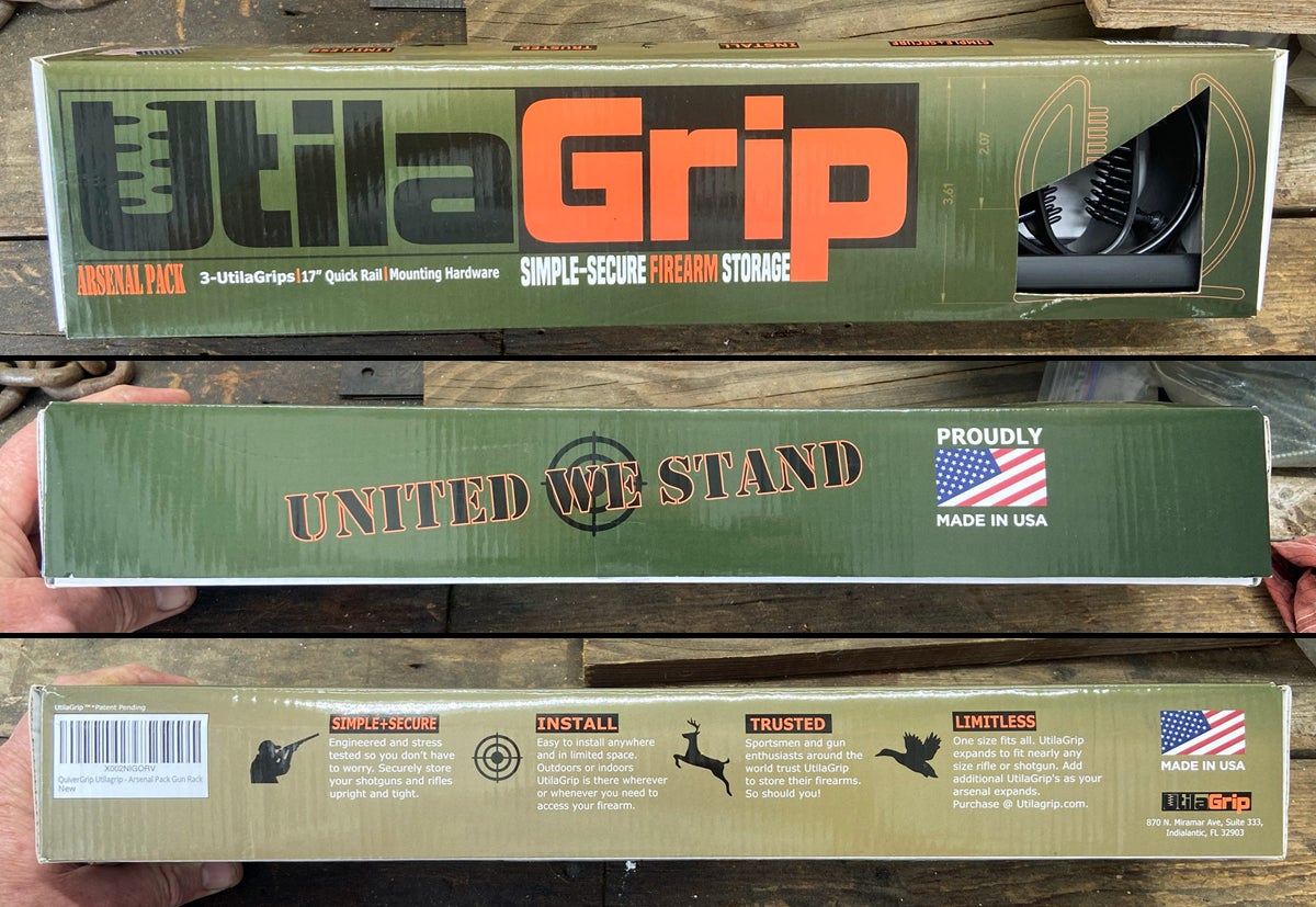 UtilaGrip Arsenal Pack box (Photo © Russ Chastain)