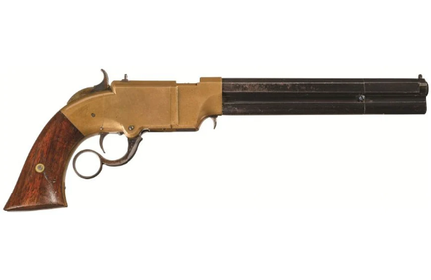 POTD: Not a Mare’s Leg, but still a Lever-Action Pistol – The Volcanic