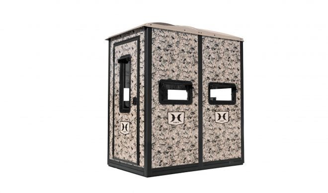 NEW Double Down Box Blind From Hawk Hunting