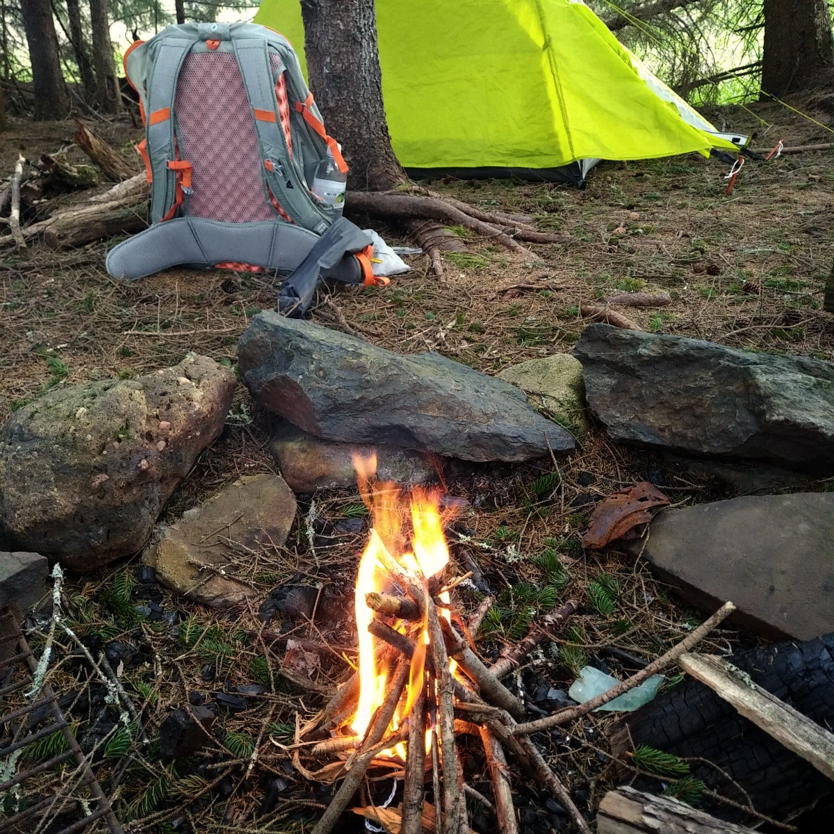 ADV Motorcycle Camping Snowshoe Spruce WV Pocahontas County Path Less Traveled Conflicts ADVenture Andrew Dasilva Honda CT125 Trail 125