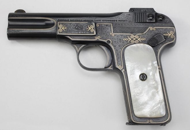 POTD: Manly Man’s Pocket Pistol – Theodore Roosevelt’s FN 1900 Pistol