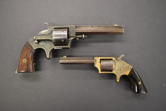 POTD: A Pair of Merwin and Bray Cupfire Revolvers