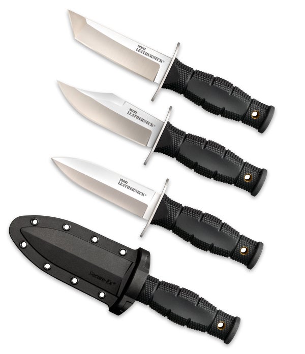 New Mini Leatherneck Fixed Blade EDC Knives from Cold Steel 