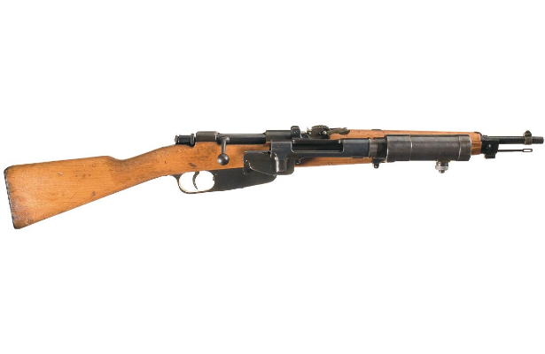 POTD: Rare Model 38 Carcano Carbine with Mounted Grenade Launcher