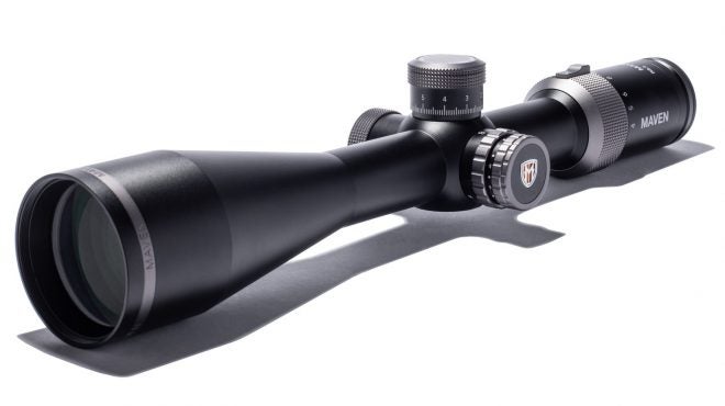 The New RS.5 Second Focal Plane 4-24x50mm Scope from Maven