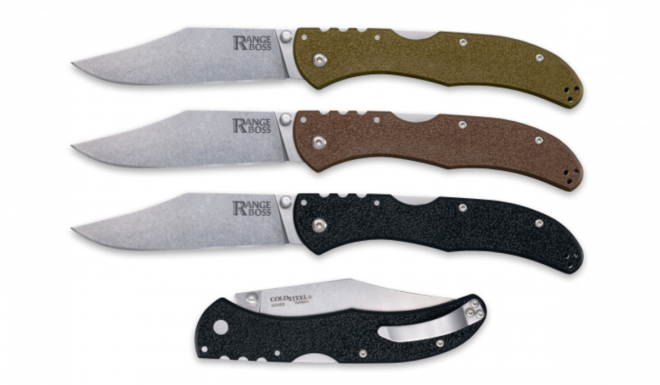 Cold Steel Introduces NEW Range Boss Folders for 2021