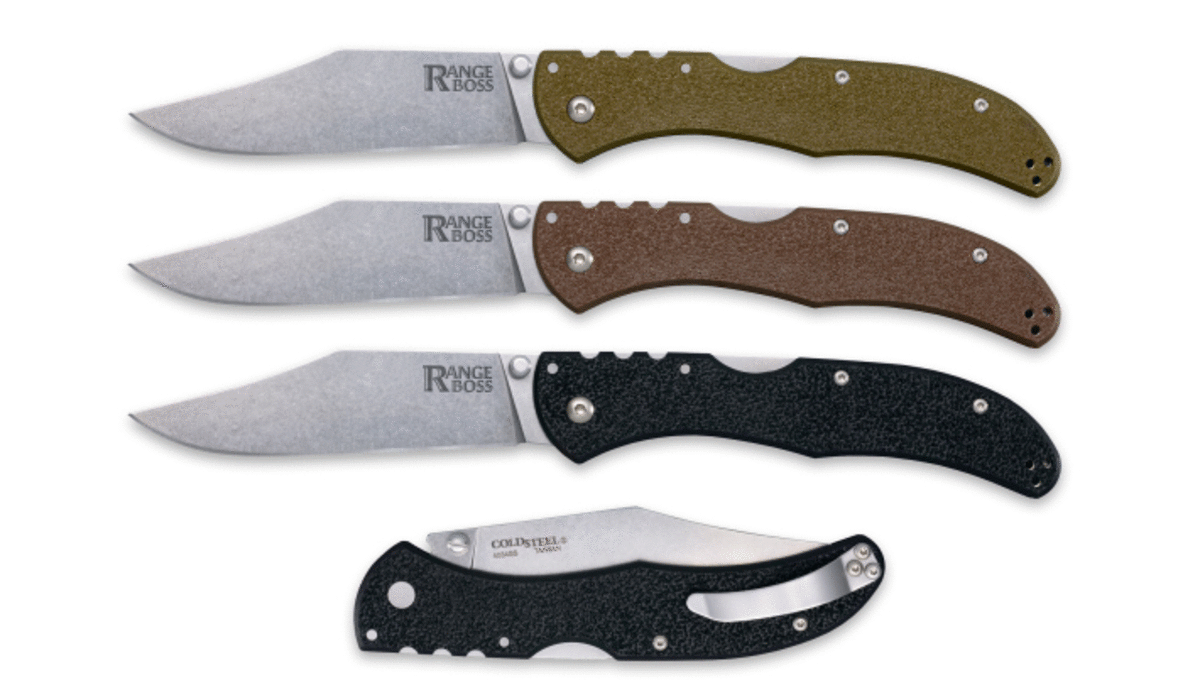 Cold Steel Introduces NEW Range Boss Folders for 2021 Cold Steel Introduces NEW Range Boss Folders for 2021
