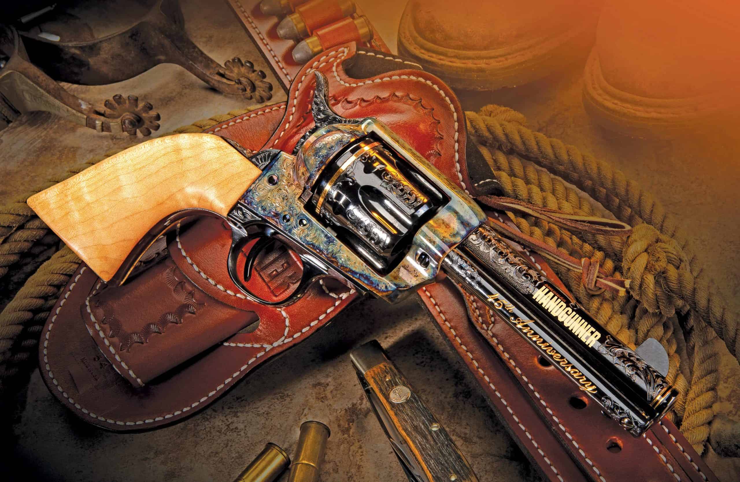 American Handgunner 45th Anniversary Frontier Revolver from Cimarron