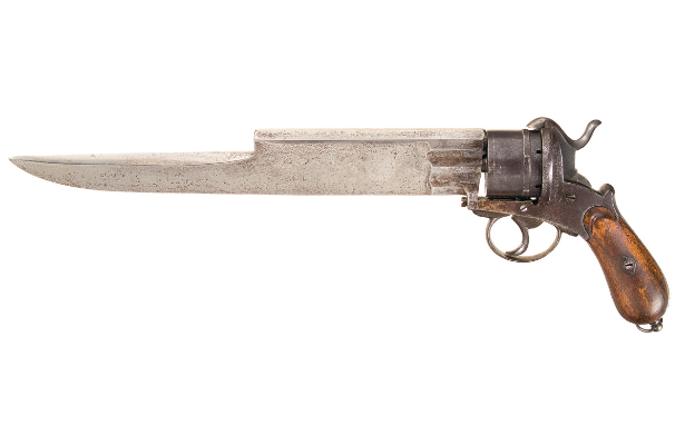 POTD: Slash and Bang – Dumonthier Pinfire Knife Revolver