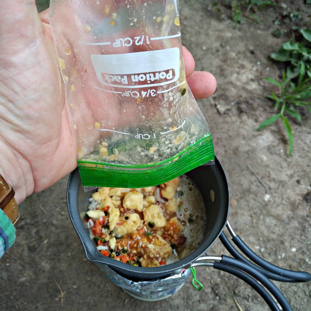 camping recipe path less traveled Trail Cuisine Fried Rice