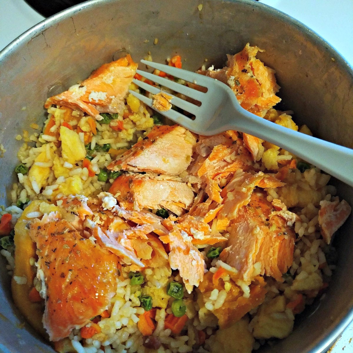 camping recipe path less traveled Trail Cuisine Fried Rice