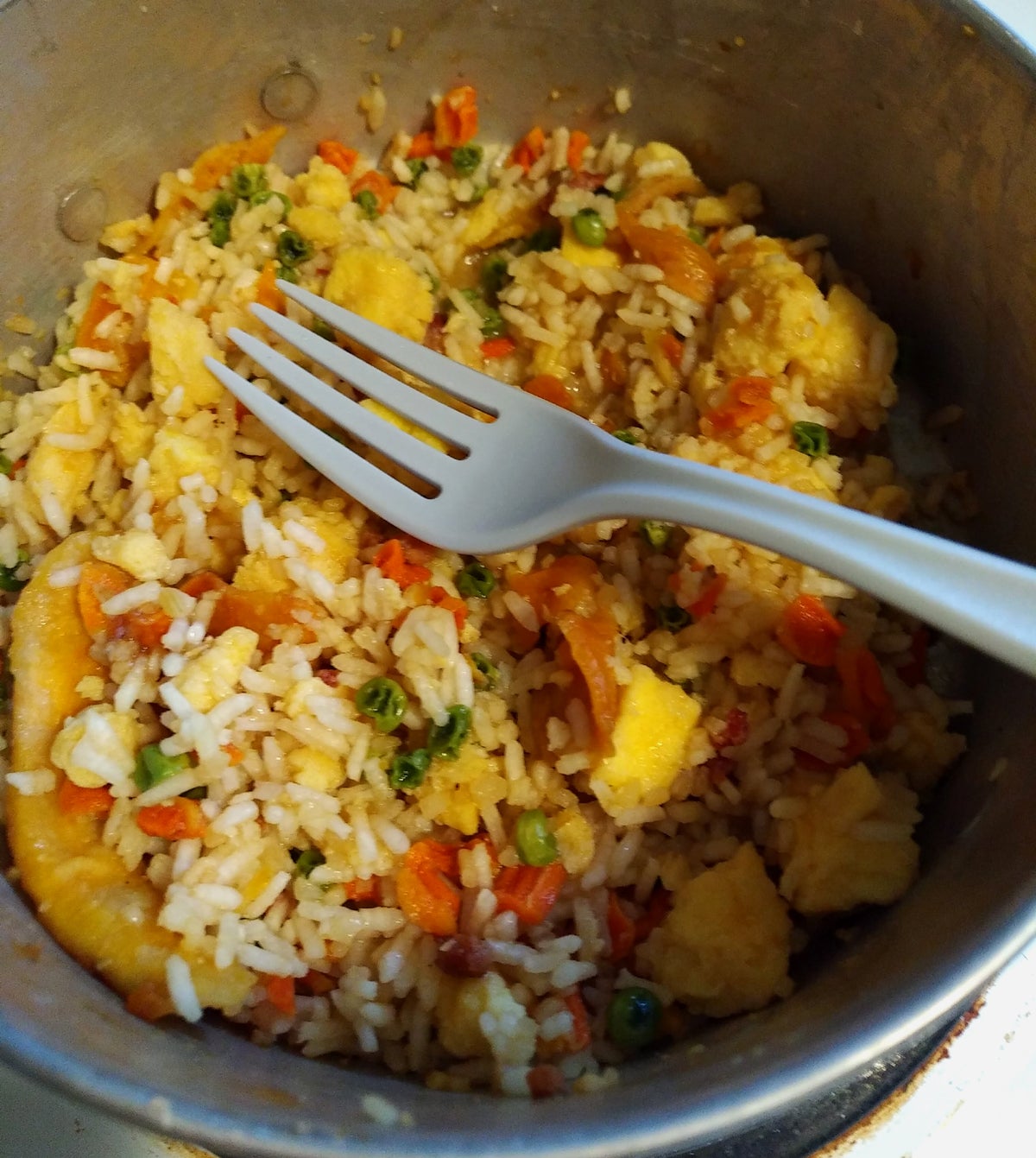 camping recipe path less traveled Trail Cuisine Fried Rice