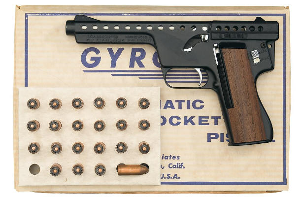 POTD: 1960s Space Gun – 12mm Mba Gyrojet Mark I Pistol