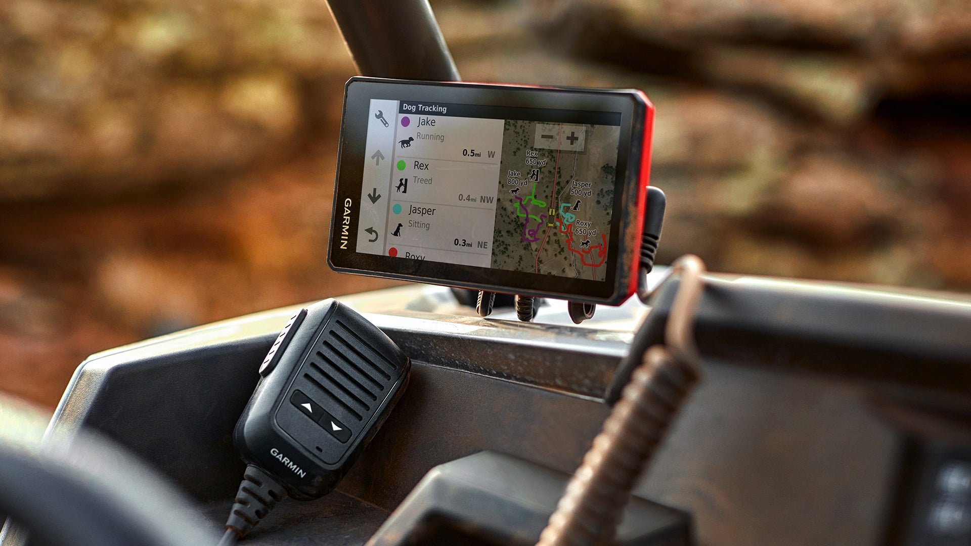 Garmin Tread Powersports Navigator now syncs with GPS Dog Systems Garmin Tread Powersports Navigator now syncs with GPS Dog Systems
