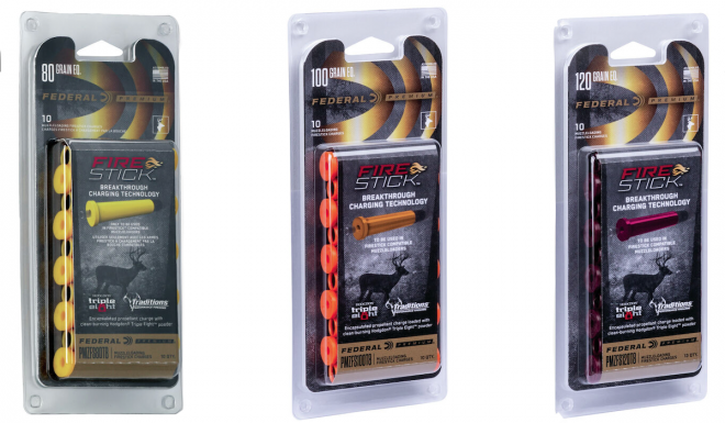 Federal Ammunition Offers FireStick in 80-, 100-, and 120-Grain Charges