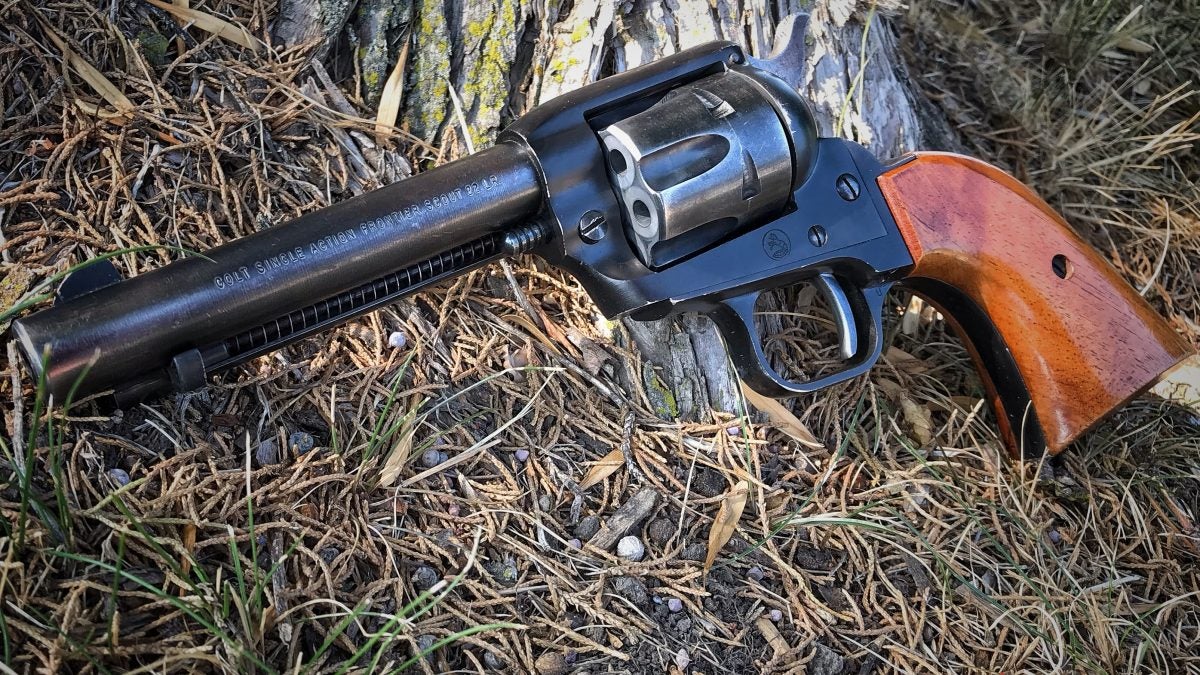 Curious Relics #020: Colt Single-Action Frontier Scout 22LR Curious Relics #020: Colt Single-Action Frontier Scout 22LR