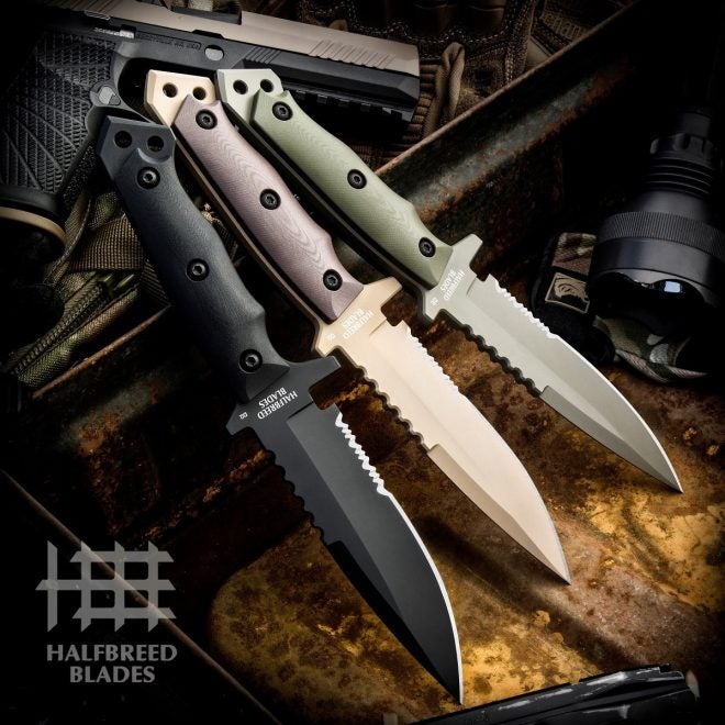 Introducing the MIK-03 Medium Infantry Knife from Halfbreed Blades