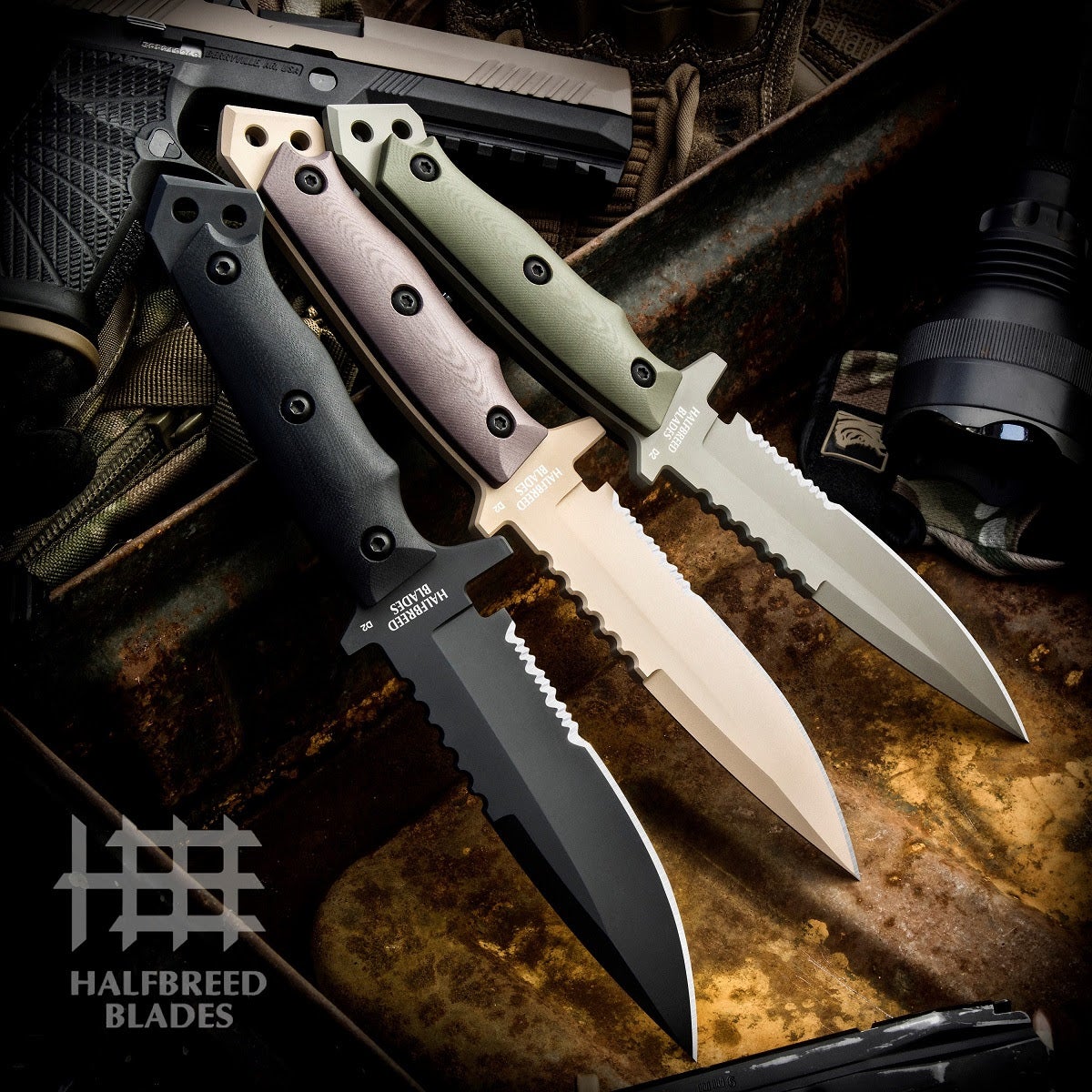 Introducing the MIK-03 Medium Infantry Knife from Halfbreed Blades Introducing the MIK-03 Medium Infantry Knife from Halfbreed Blades