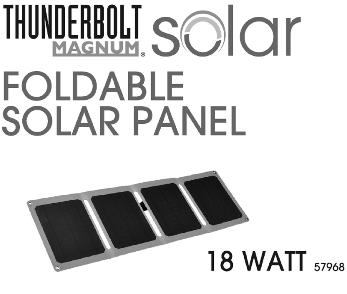 Thunderbolt Harbor Freight Portable Folding 9 Watt Solar Panel Path Less Traveled