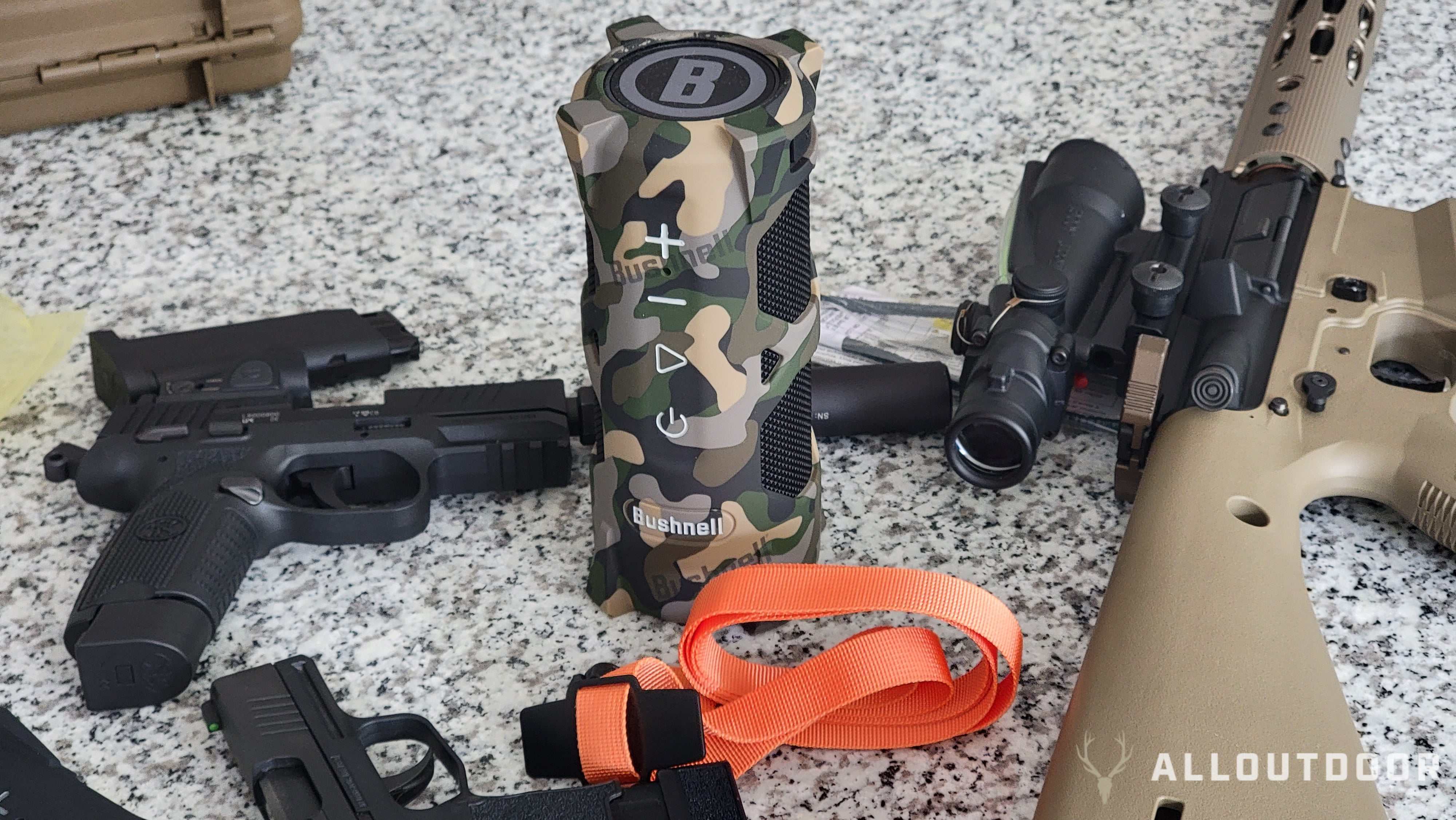 AOD Review: The Bushnell Outdoorsman Bluetooth Speaker