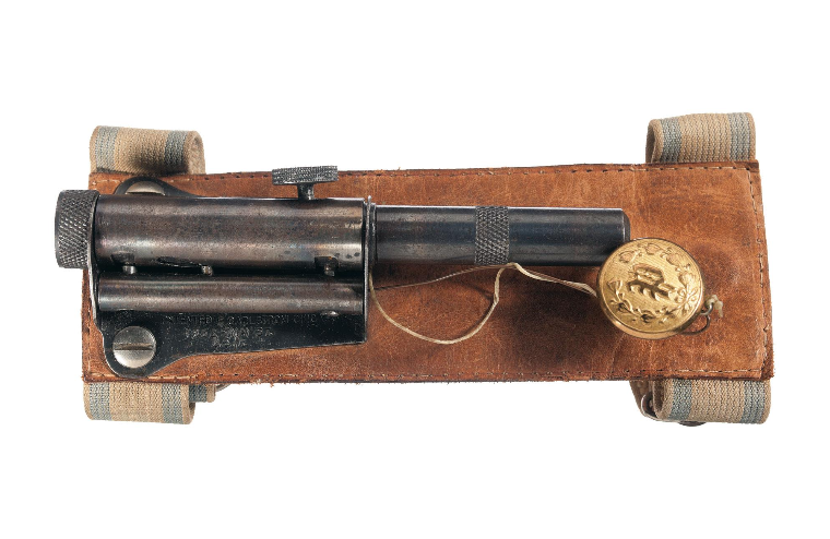 POTD: Scarce E. Carlstrom Sleeve Pistol – 1930s Concealed Carry POTD: Scarce E. Carlstrom Sleeve Pistol – 1930s Concealed Carry