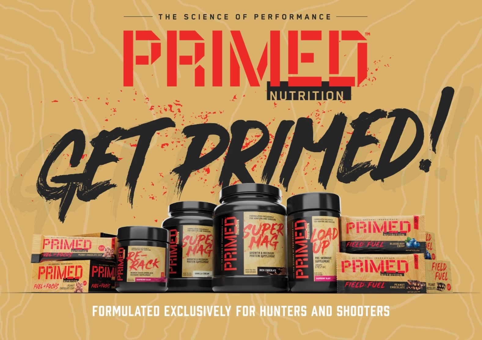 Primed Nutrition Debuted by Federal for Hunters and Outdoor Enthusiasts Primed Nutrition Debuted by Federal for Hunters and Outdoor Enthusiasts
