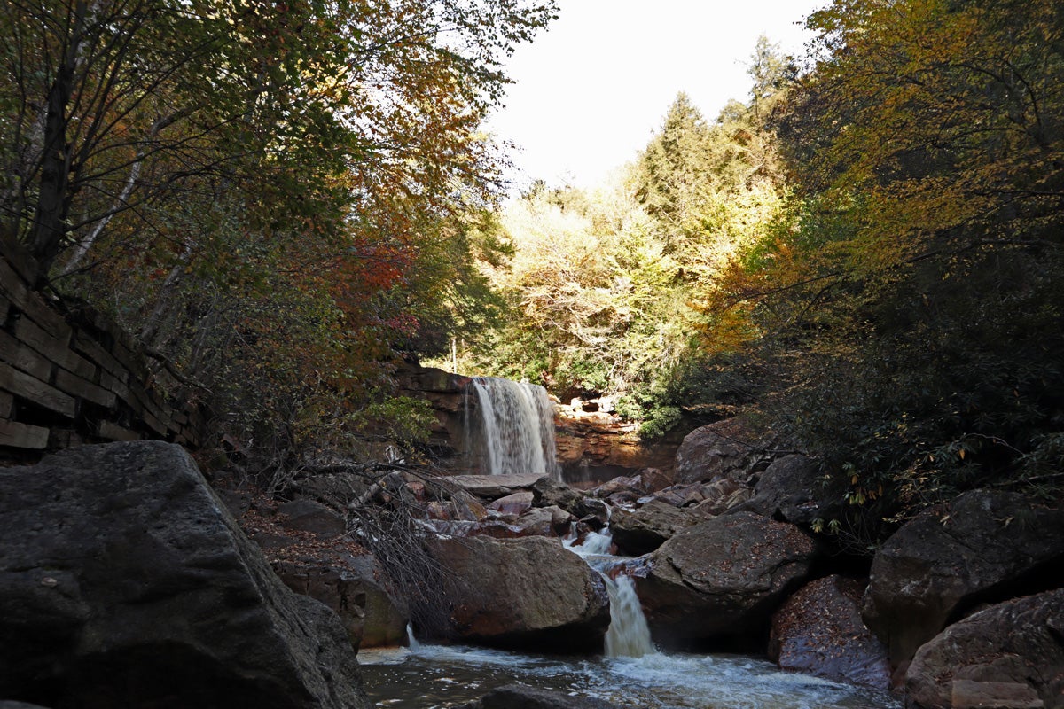 Leaf peeping fall foliage colors hiking camping biking tourism