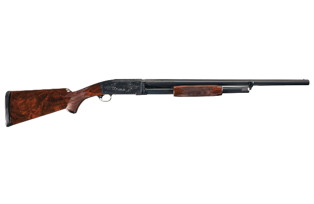 POTD: Scarce Remington Model 29 Expert E Grade Slide Action Shotgun