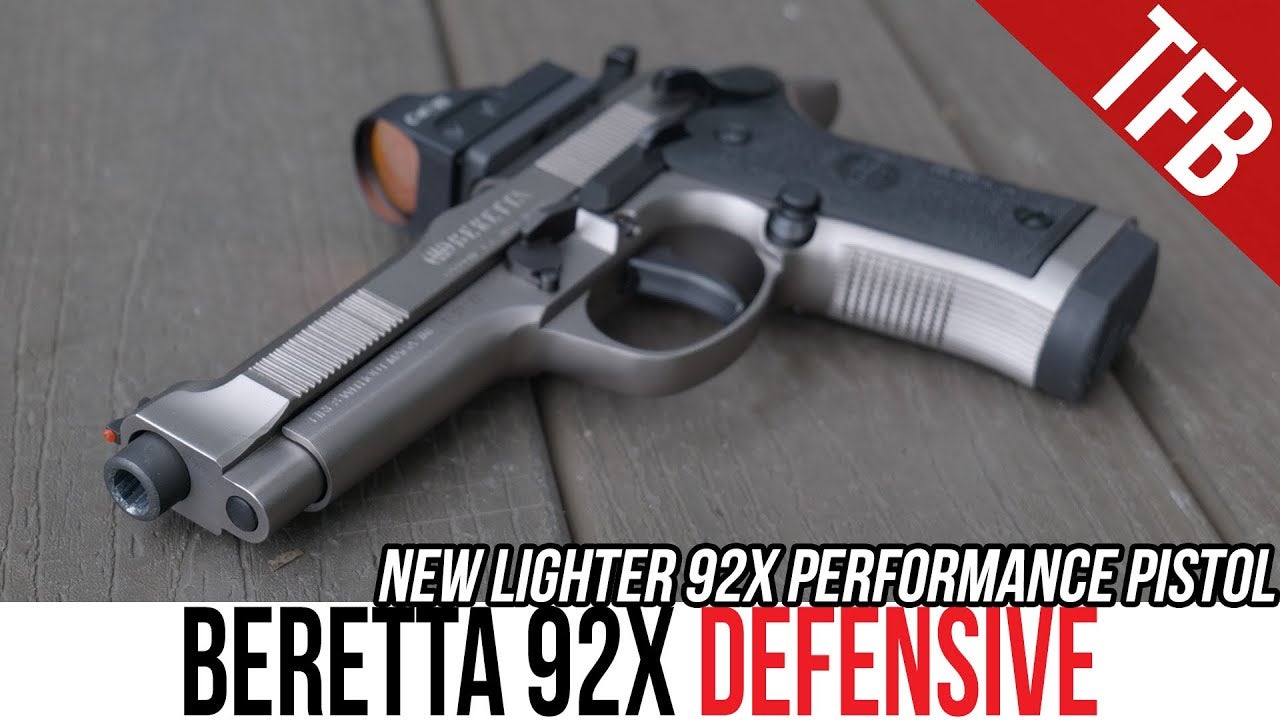 TFBTV: NEW Beretta 92X Defensive Performance Pistol (ft. JJ Racaza) TFBTV: NEW Beretta 92X Defensive Performance Pistol (ft. JJ Racaza)