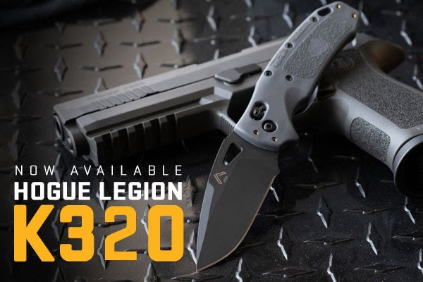 The New HOUGE LEGION K320 Folding Knife from SIG