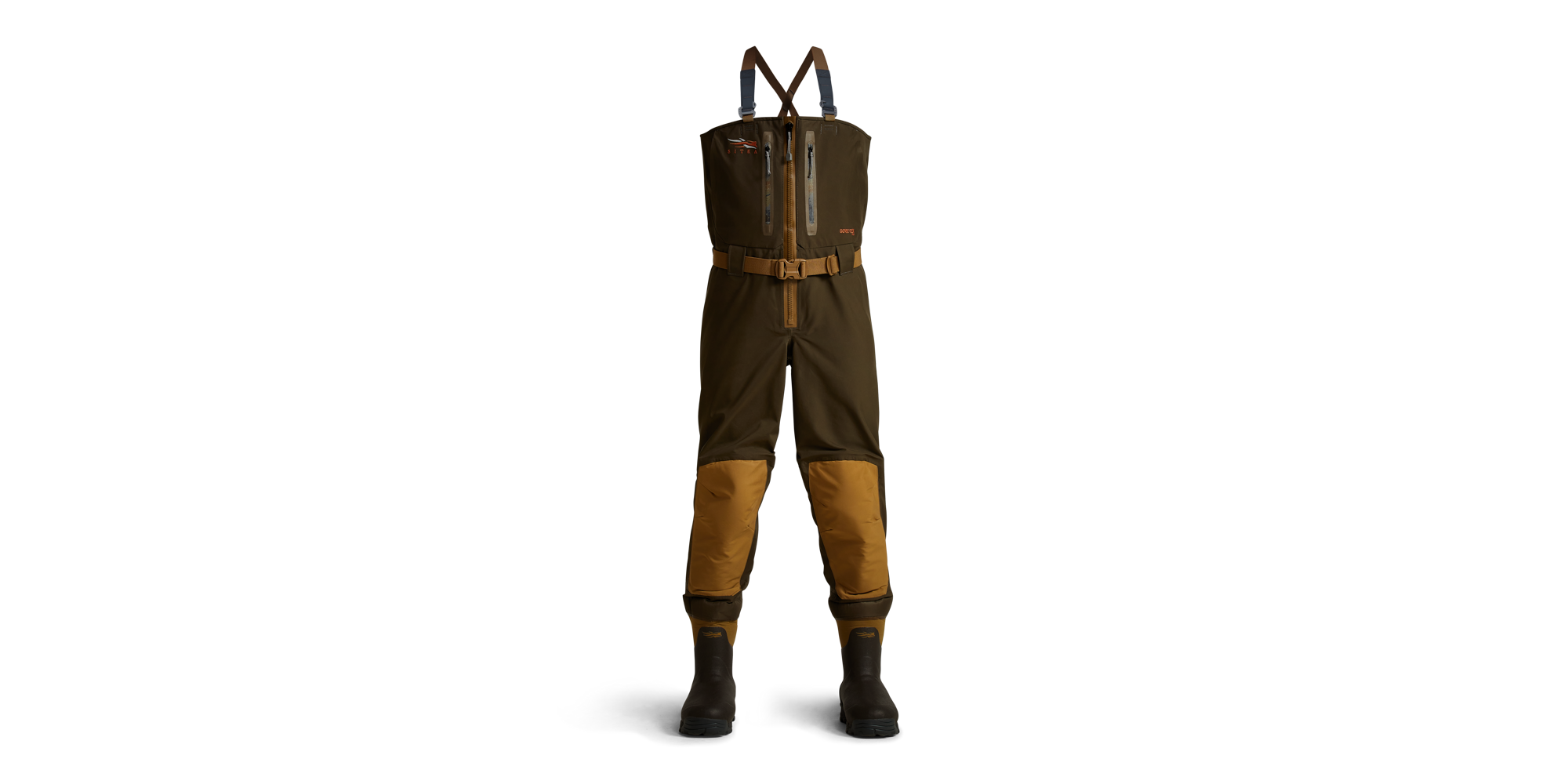 delta zip waders