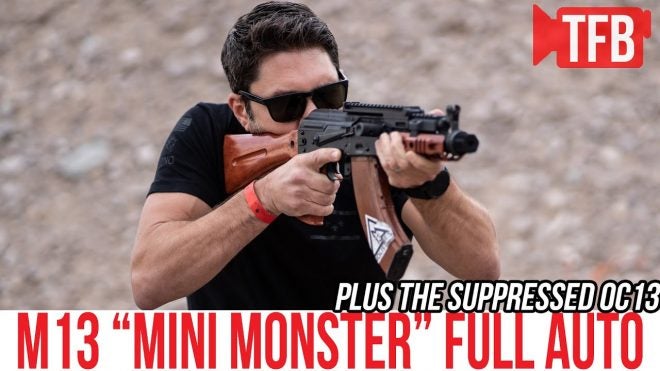 TFBTV Show Time – M13 “Mini Monster” Krink and OC13 Suppressed AK