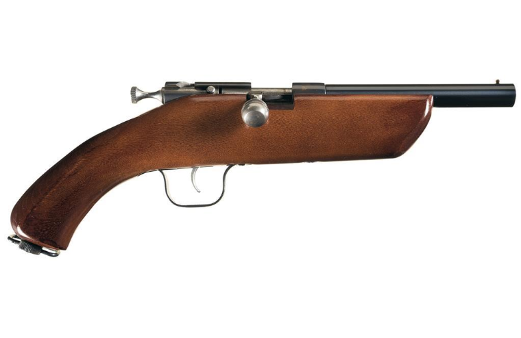 POTD: Winchester “Seal Gun” Single Shot Bolt Action Experimental Pistol POTD: Winchester “Seal Gun” Single Shot Bolt Action Experimental Pistol