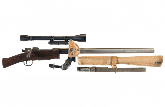 POTD: U.S. Model 1903A3 in Unusual “Oarlock Sniper” Configuration