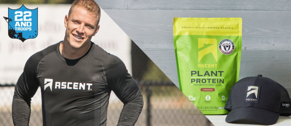 Ascent Protein and “22 and Troops” Fundraise Leading into Veteran’s Day Ascent Protein and “22 and Troops” Fundraise Leading into Veteran’s Day