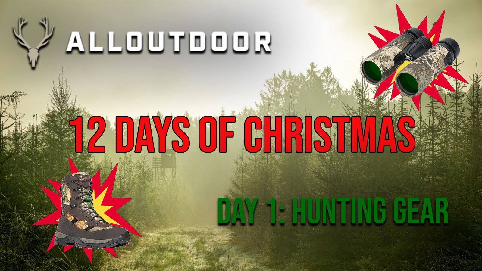 AllOutdoor’s 12 Days of Christmas! Day 1: A Hunter’s Christmas AllOutdoor’s 12 Days of Christmas! Day 1: A Hunter’s Christmas