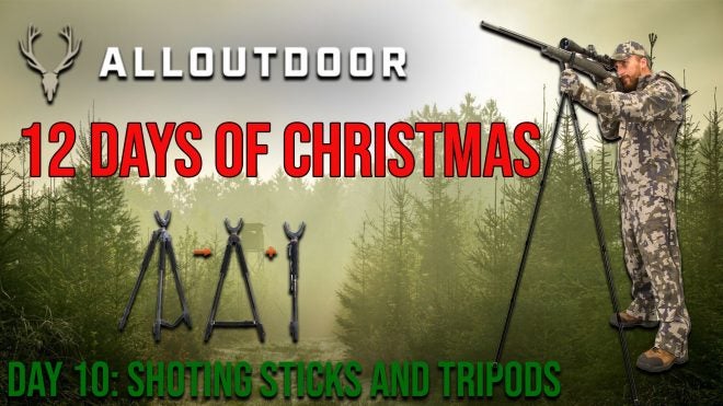 AllOutdoor’s 12 Days of Christmas Day 10: Shooting Sticks and Tripods