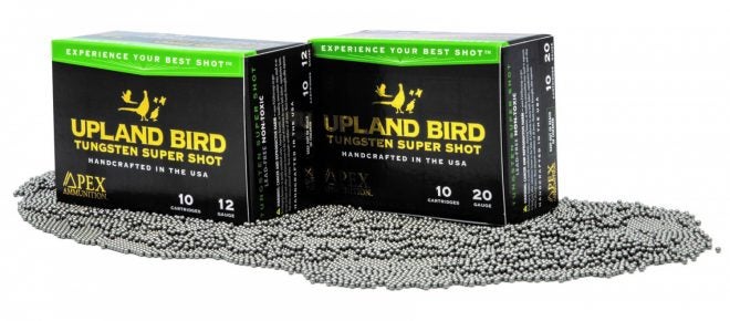 New Upland Bird Tungsten Super Shot from APEX Ammunition