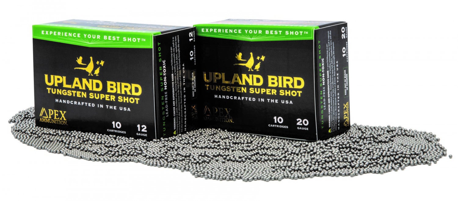 New Upland Bird Tungsten Super Shot from APEX Ammunition New Upland Bird Tungsten Super Shot from APEX Ammunition
