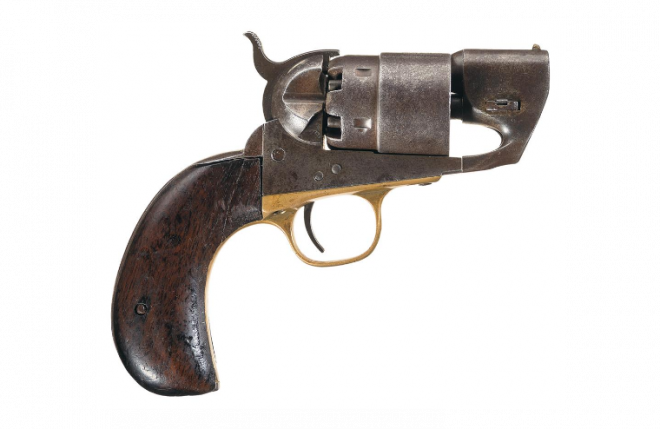 POTD: Modified Colt Model 1860 Army ‘Belly Gun’ Revolver