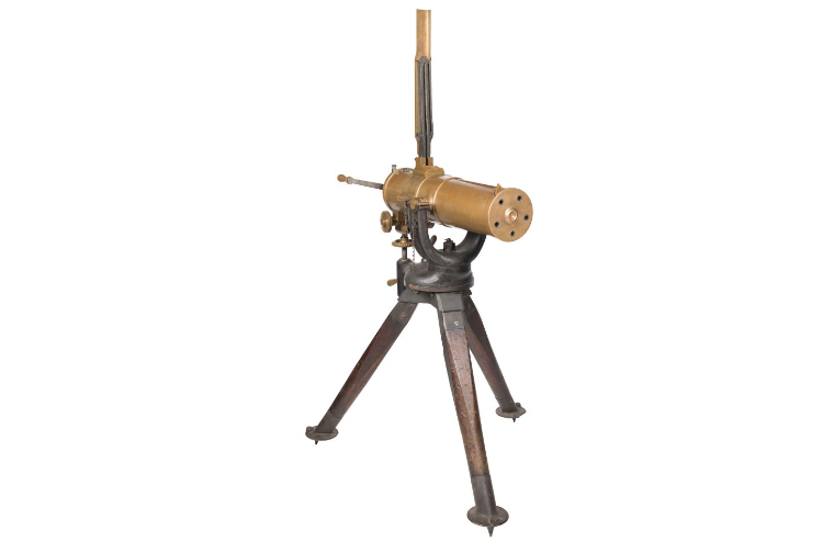 POTD: Prescription for Peppering – Dr. Gatling’s Bulldog Gatling Gun POTD: Prescription for Peppering – Dr. Gatling’s Bulldog Gatling Gun