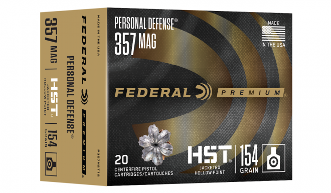 NEW For 2022: Federal HST .357 Magnum Personal Defense