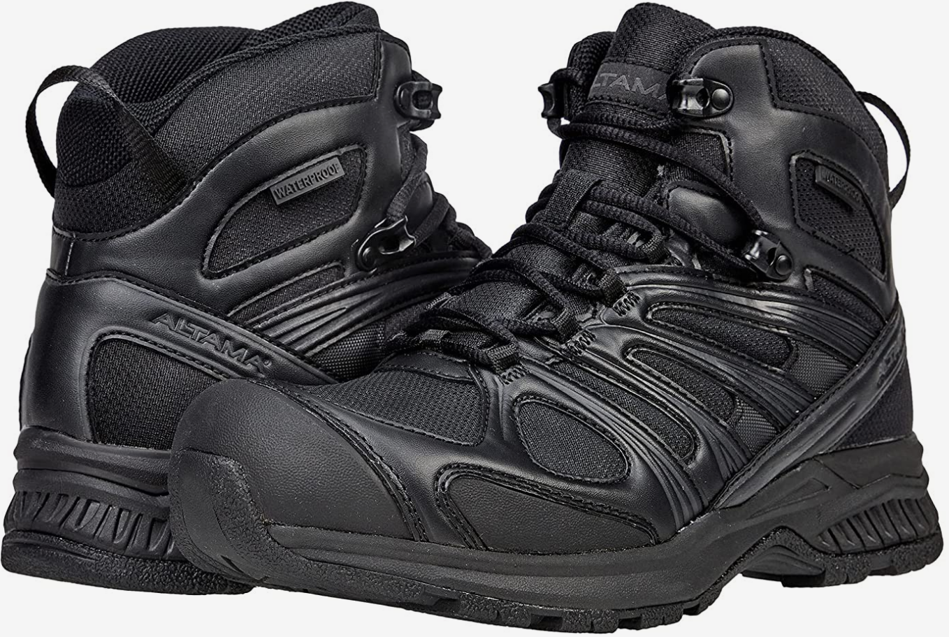ABOOTTABAD abbad mid black boot shoe trail mil spec tactical hiker