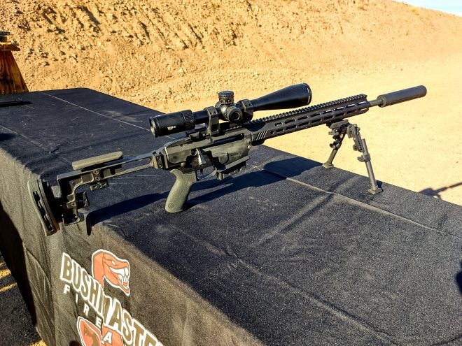 [SHOT 2022] Bushmaster BA-30 Straight-Pull, Bolt-Action Rifle