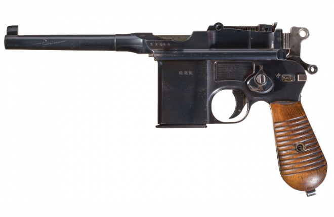 POTD: Mauser Model 1932 Schnellfeuer Automatic Machine Pistol