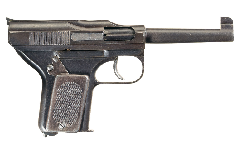 POTD: Rare Schouboe Model 1903 Semi-Automatic Prototype Pistol