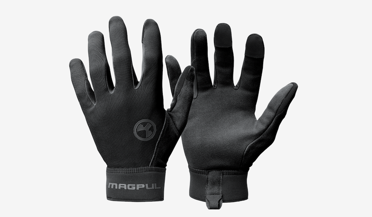 Magpul 122277 Patrol Glove 2.0 Leather Nylon Black Medium Unisex 
